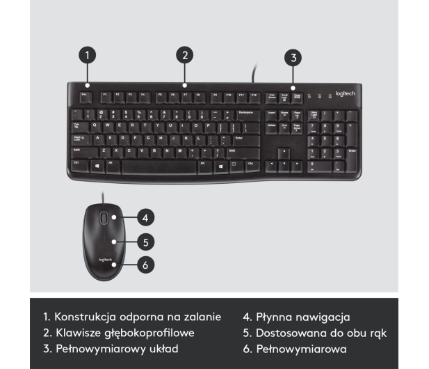 LOGITECH MK120 920-002563 - 57331 - zdjęcie 13